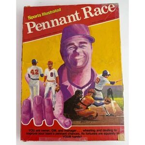 Vtg Avalon Hill 1983 Sports Illustrated Pennant Race MLB Baseball Strategy Game